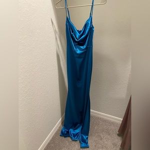 Teal Windsor Evening Gown